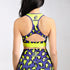 Pironetic by Tsveti Pironkova | www.pironetic.bg | Streetwear, activewear, women's wear, men's wear. | Violet The Cheetah Light Weight Bra | Purple/ Neon Leopard Print